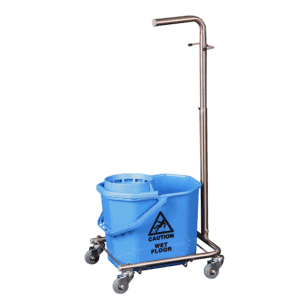 Vindy Mini Mop vogn i rustfrit stål til spinmoppe