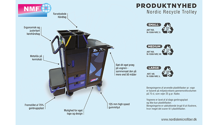 Bæredygtige rengøringsvogne